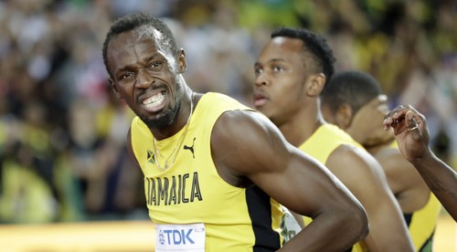 Zranený Bolt nedobehol. Štafetu na 4 x 100 m vyhrali senzačne Briti