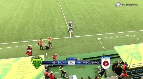 MŠK Žilina - MFK Ružomberok 1:2, výhra Ruže pod Dubňom po vyše šiestich rokoch