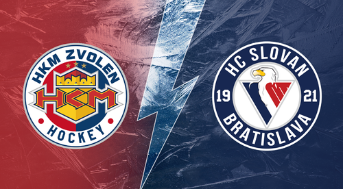 HKM Zvolen - HC SLOVAN Bratislava 3:5 v 14. kole Tipos extraligy