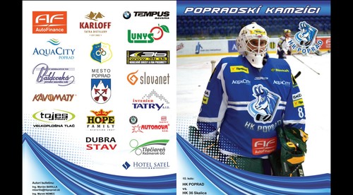 Bulletin Popradskí kamzíci - HK 36 Skalica