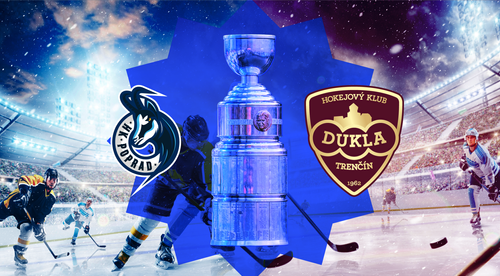 HK Poprad - HK DUKLA Trenčín 3:2 v 41. kole Tipos extraligy