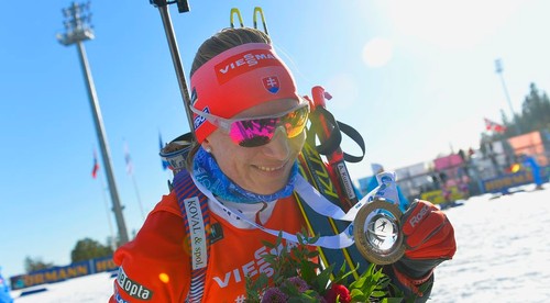 Kuzminová si pri víťazstve v stíhačke splnila aj ďalší sen. Trafila všetkých 20 terčov