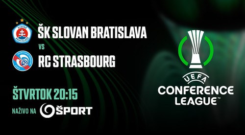 ŠK Slovan Bratislava v Konferenčnej lige na JOJ ŠPORT