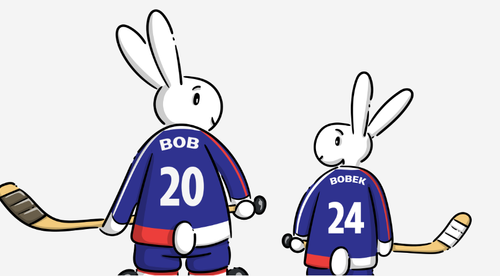 Maskoti šampionátu - Česi opäť stavili na duo Bob a Bobek