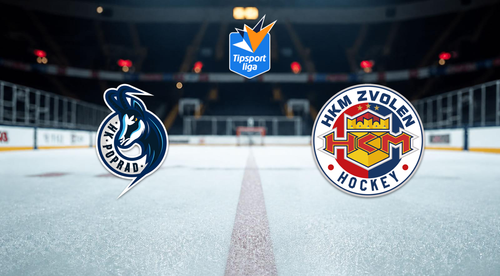 Hokejová sobota na JOJ ŠPORT: HK Poprad - HKM Zvolen 4:0