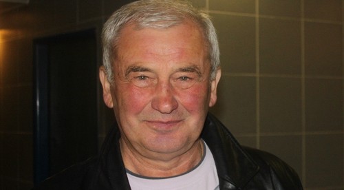 Tréner Eduard Giblák oslavoval