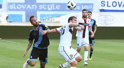 Slovan s presvedčivým víťazstvom na pôde Zlatých Moraviec