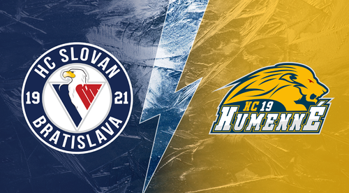 HC SLOVAN Bratislava - HC 19 Humenné 7:2 v 41. kole Tipos extraligy