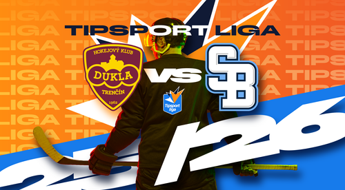 HK Dukla Trenčín - HC Slovan Bratislava 3:4sn v 27. kole Tipsport ligy