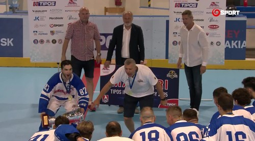 Extraliga v inline hokeji má nového šampióna - Roller Hammers Bratislava