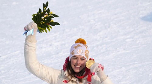 Petra Vlhová je olympijskou šampiónkou v slalome