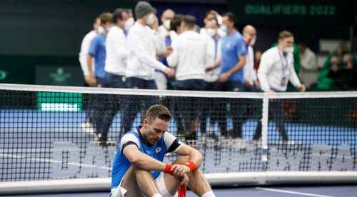 Taliansko zvíťazilo nad Slovenskom 3:2, napínavý duel ukončila šťastná loptička