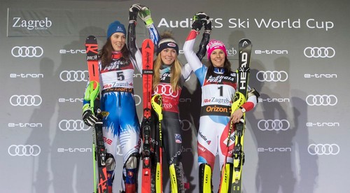 Vlhová druhá aj v Záhrebe, suverénny triumf Shiffrinovej