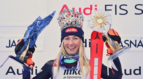 Shiffrinová o korunke z Jasnej: "Najkrajšia trofej akú mám"