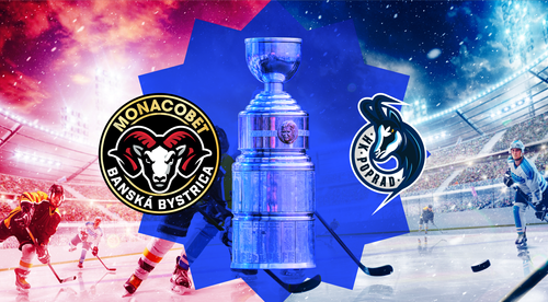 HC MONACObet Banská Bystrica - HK Poprad 2:1pp v 40. kole Tipos extraligy