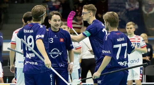 Slovenskí florbalisti poznajú žreb. Prvý raz sú v elitnej osmičke
