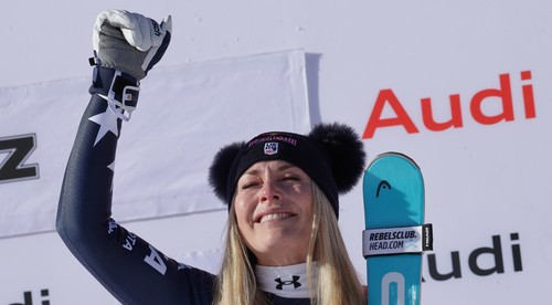 Lindsey Vonnová je späť! Americká hviezda ovládla zjazd v St. Moritzi