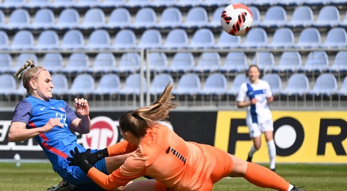 Slovensko -  Fínsko 2:2, futbalistky čaká baráž o udržanie sa
