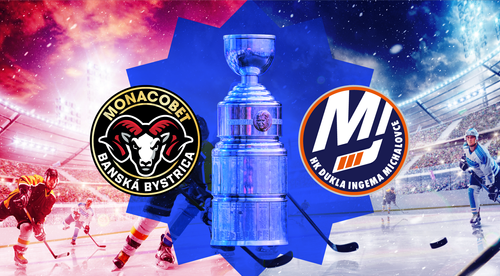 HC MONACObet Banská Bystrica - HK Dukla Ingema Michalovce 5:4 v 47. kole Tipos extraligy