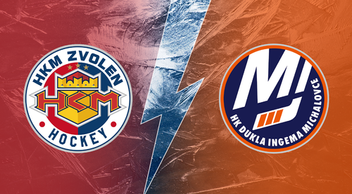 HKM Zvolen - HK Dukla Ingema Michalovce 3:2 v 4. zápase štvrťfinále play-off Tipos extraligy, stav série 1:3