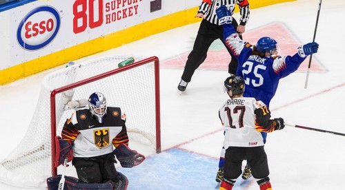 Slováci zdolali v príprave Nemecko 6:5 po predĺžení