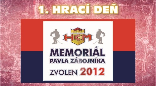 Zábojníkov memoriál - 1. hrací deň