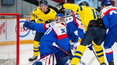 MS U20: Slovensko - Švédsko 2:5, štart do šampionátu juniorom nevyšiel