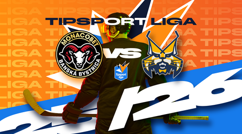 HIGHLIGHT: HC MONACObet Banská Bystrica - HK Spišská Nová Ves 6:4 v predohrávke 42. kola Tipsport ligy