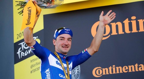 Najrýchlejší dnes zvíťazil. Tím Deceuninck má asi najlepší vláčik