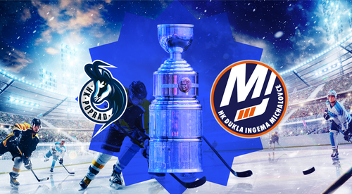 HK Poprad - HK Dukla Ingema Michalovce 2:3pp v 7. kole Tipos extraligy