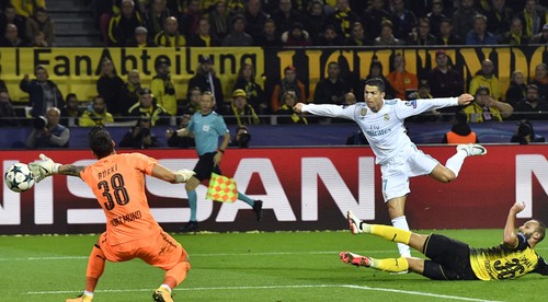 Späť na výslní. Ronaldo prepisoval štatistiky v Dortmunde