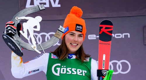 Vlhová najvyššie v tejto sezóne v obrovskom slalome