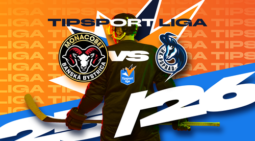 HC MONACObet Banská Bystrica - HK Poprad 3:0 v 14. kole Tipsport ligy