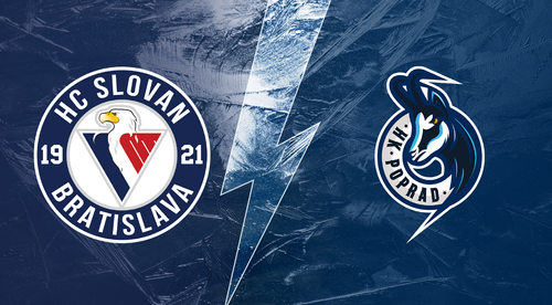 HC SLOVAN Bratislava - HK Poprad 2:1 v 38. kole Tipos extraligy