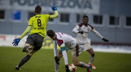 Podbrezová gólom Njireho v závere zdolala Nitru
