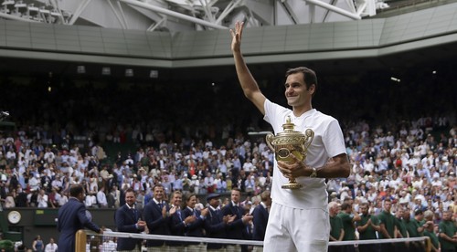 Federer s rekordným titulom vo Wimbledone
