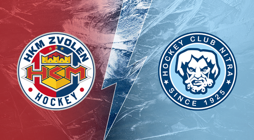 HKM Zvolen - HK Nitra 5:7 v 17. kole Tipos extraligy