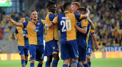 Dunajská Streda rozhodla gólom v závere o tesnom triumfe nad Podbrezovou