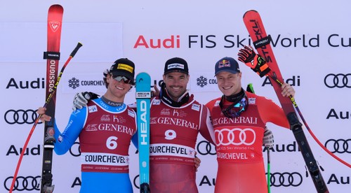 Zjazd v Courcheveli ovládol Kriechmayr, Odermatt spečatil piaty veľký glóbus