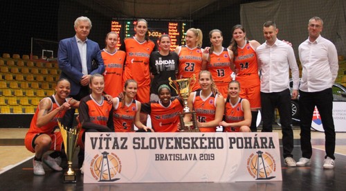 Slovenský pohár žien pre MBK Ružomberok, bronz berú Young Angels Košice