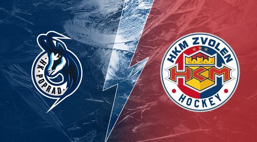 HK Poprad - HKM Zvolen 2:1pp v 38. kole Tipos extraligy
