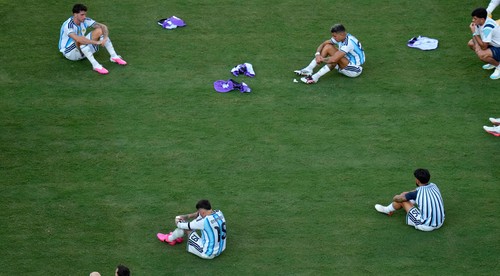 Messi so slzami po finálovom hvizde