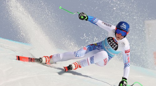 Vlhová v zjazde v Crans Montane štvrtá!