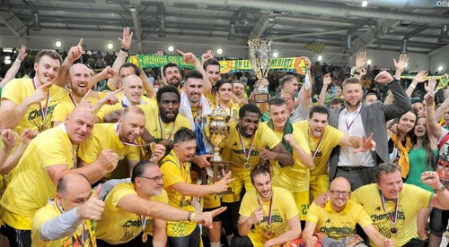 Po siedmich rokoch druhý titul pre Levice. Košice bez šance