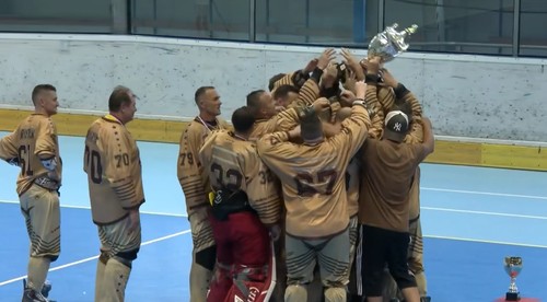 Dubnica je tretí rok po sebe in-line hokejovým majstrom Slovenska