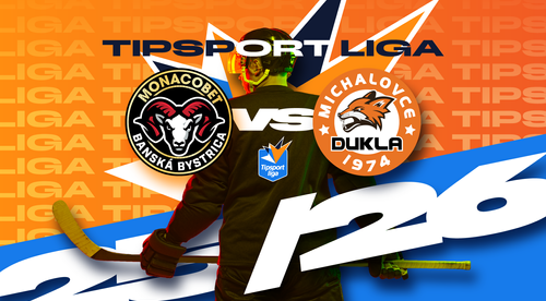 HIGHLIGHT: HC MONACObet Banská Bystrica - HK Dukla Michalovce 3:4 v 8. kole Tipsport ligy