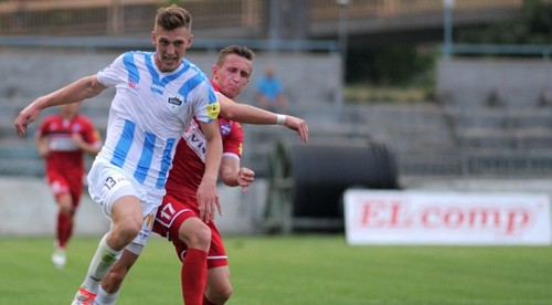 Hrdinom Andrej Fábry. Nitra potvrdila úlohu favorita a zdolala Zlaté Moravce