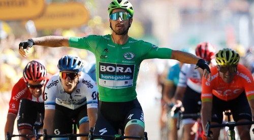 Peter Sagan sa konečne dočkal. V 5.etape ukázal všetkým súperom chrbát