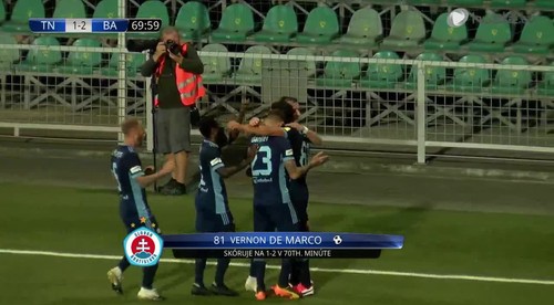 ZOSTRIH: AS Trenčín - ŠK Slovan Bratislava 1:2