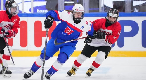 Slovensko - Čína 4:0 v 1. zápase MS I. divízie